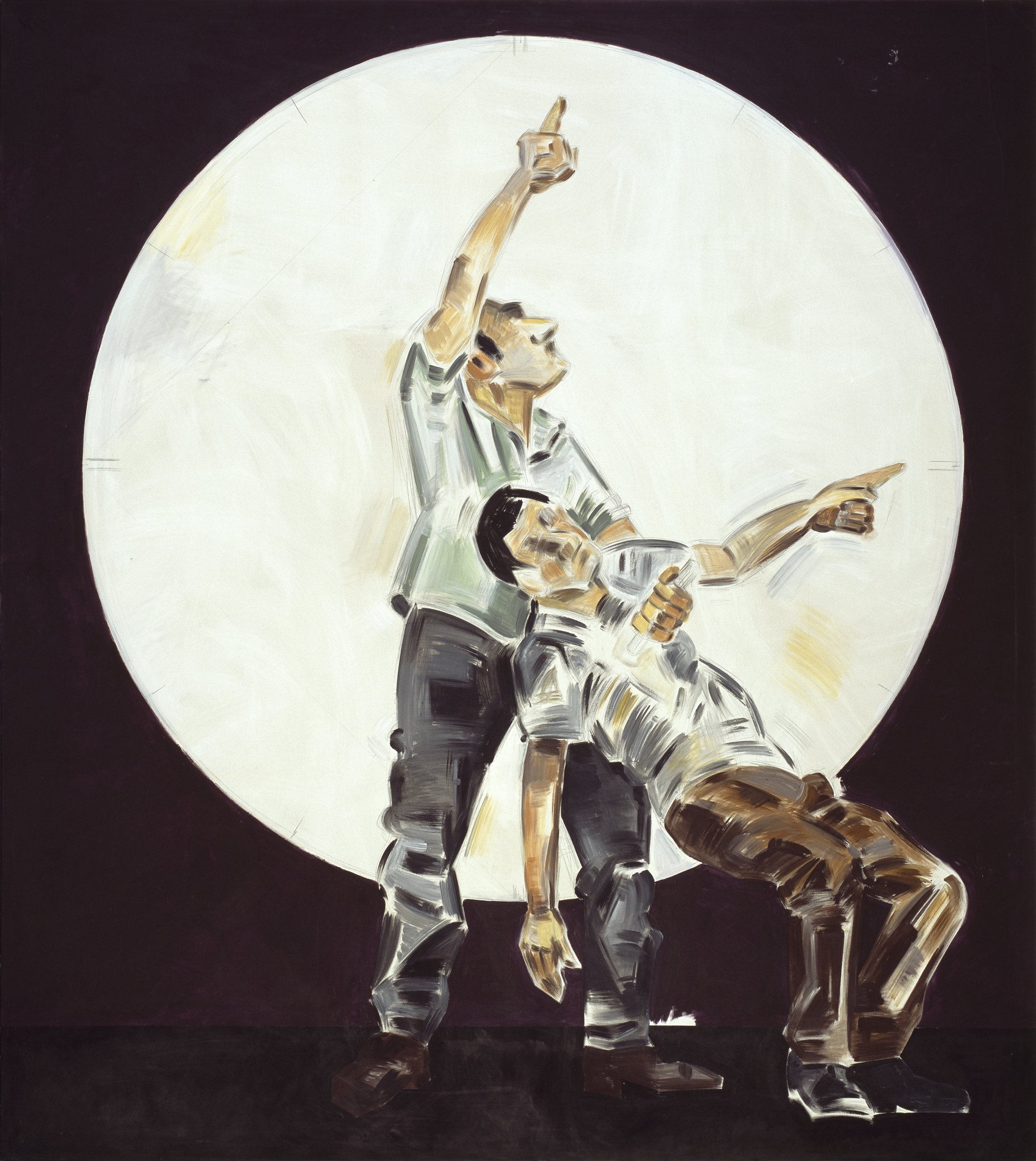 Apostolos Georgiou, Untitled, acrylic on canvas, 2006