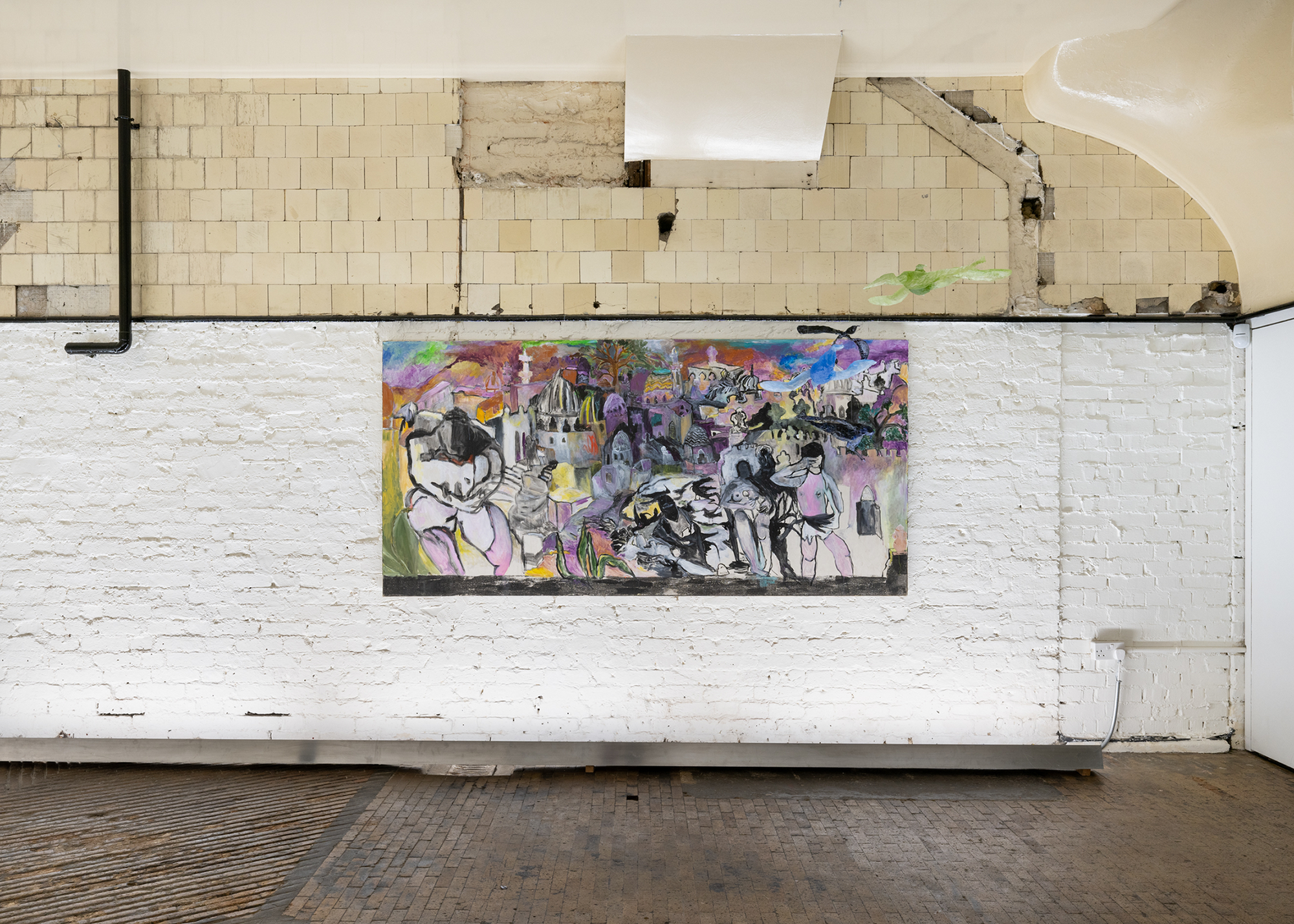 Anna Boghiguian, Installation view, Living Amidst The Death, Sylvia Kouvali, London, 2024