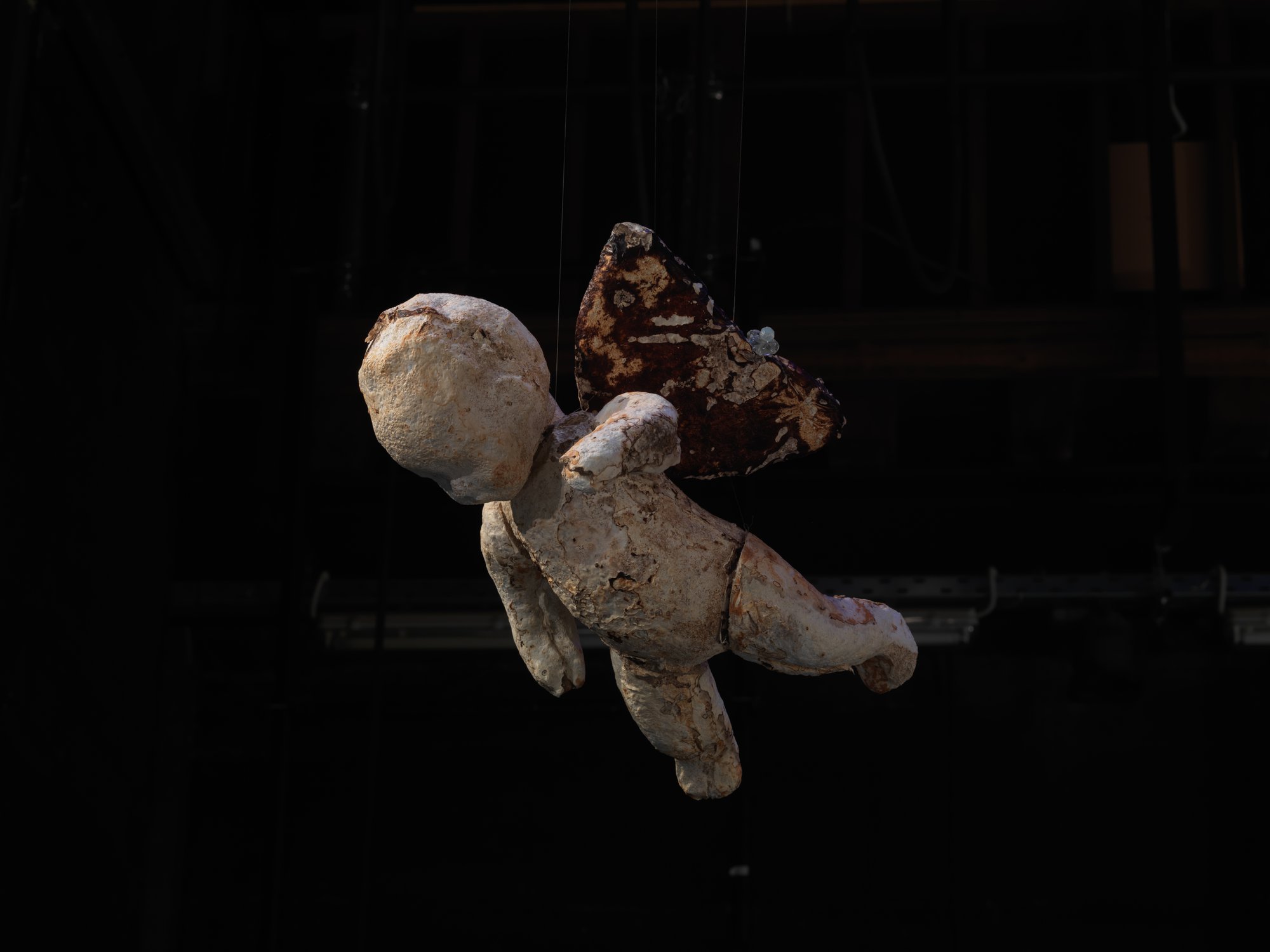 Installation view, Nour Mobarak, Dafne Phono, Municipal Theatre of Piraeus, Piraeus, 2023