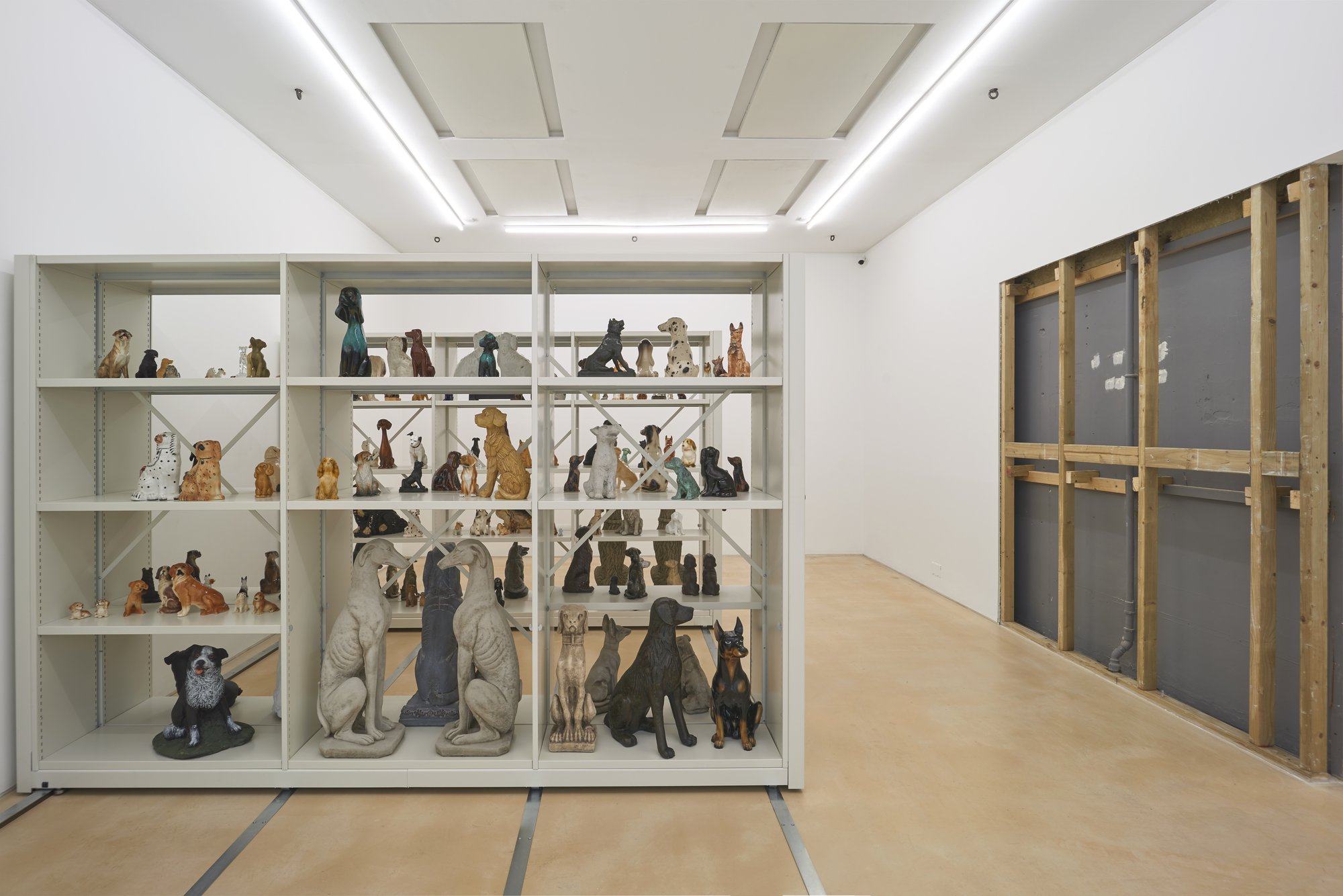 Installation view, Iris Touliatou, Outfits, Peer, London, 2023.