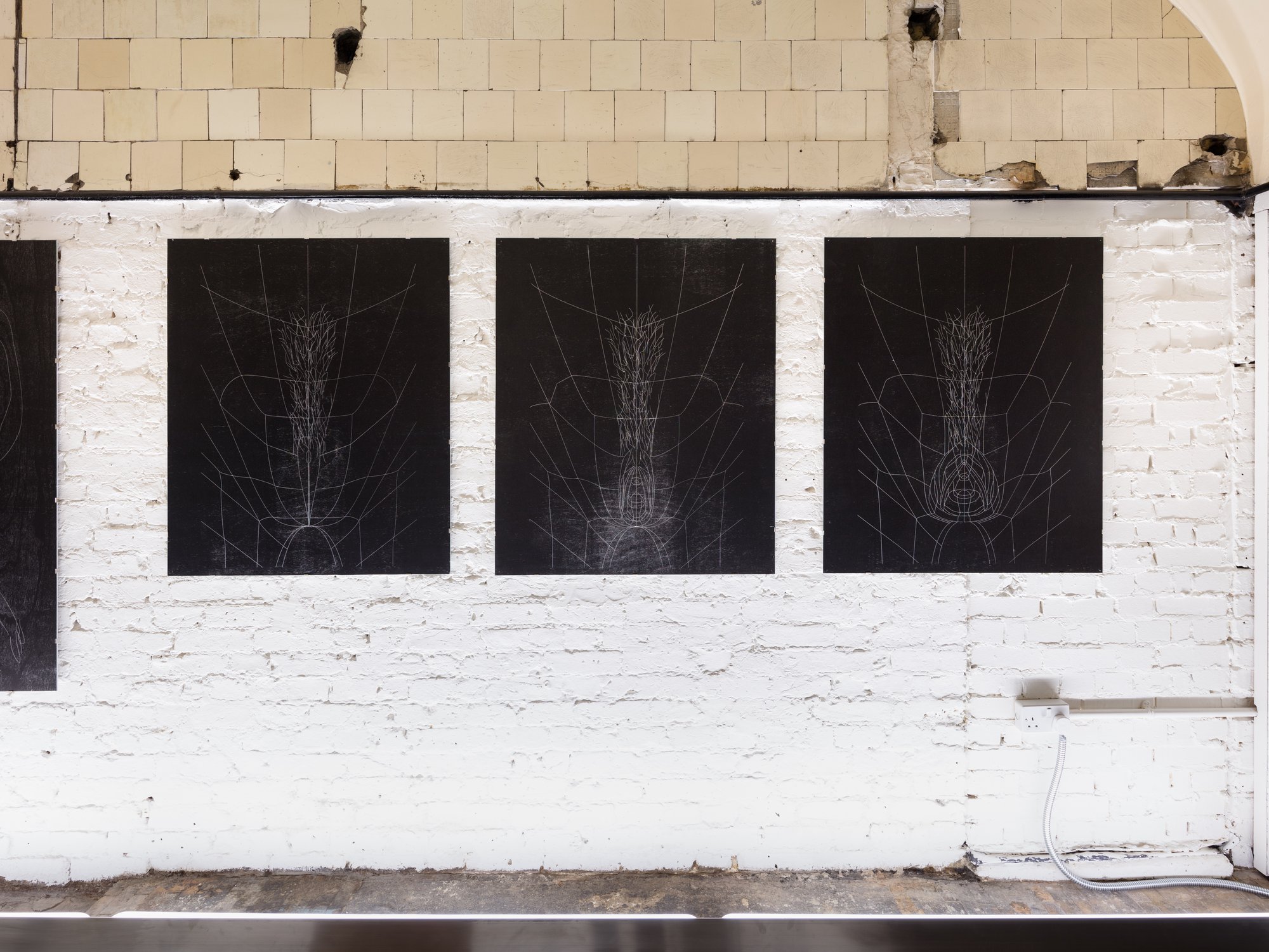 Installation view, Sidsel Meineche Hansen, home vs owner, Rodeo, London, 2020