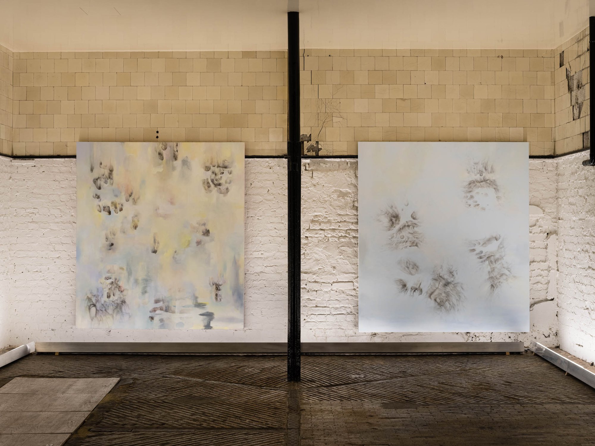 Installation view, Eftihis Patsourakis, Painting, Rodeo, London, 2023