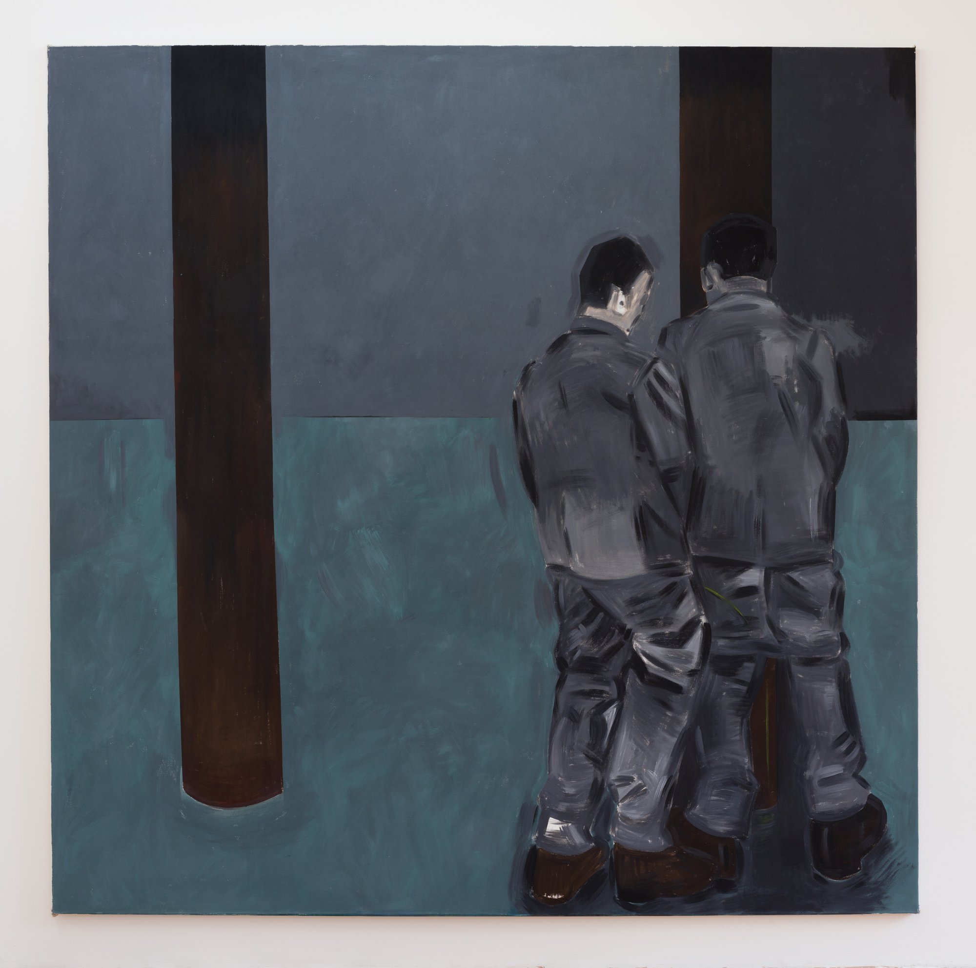 Apostolos Georgiou, Untitled, acrylic on canvas, 230 x 230 cm (90 1/2 x 90 1/2 in), 2016
