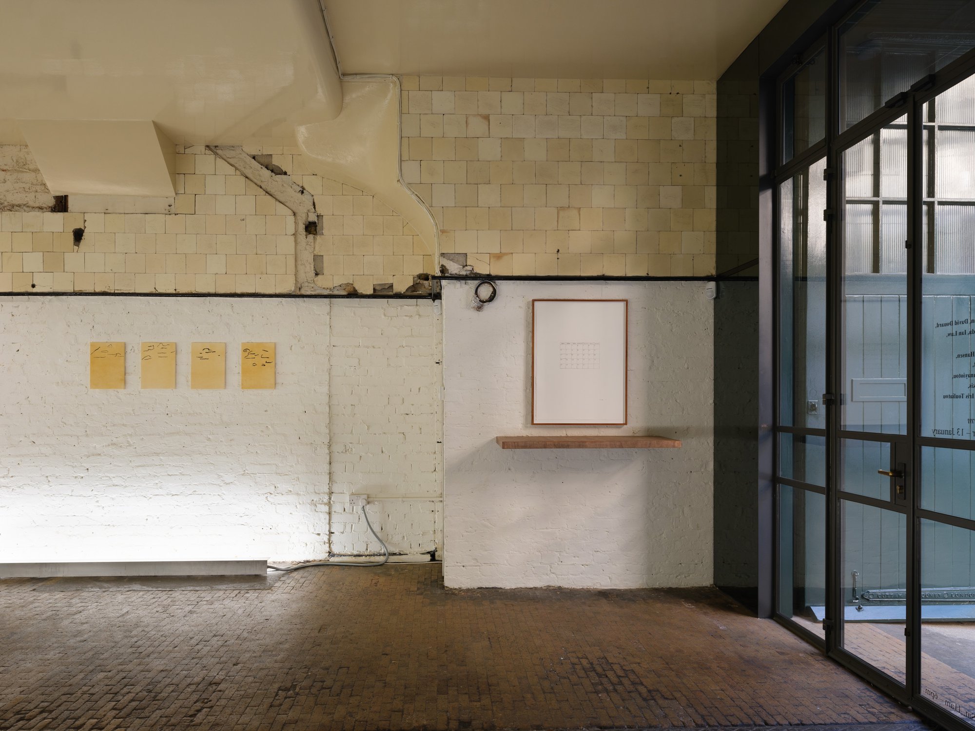 Installation view, Oh, the storm, Rodeo, London, 2023