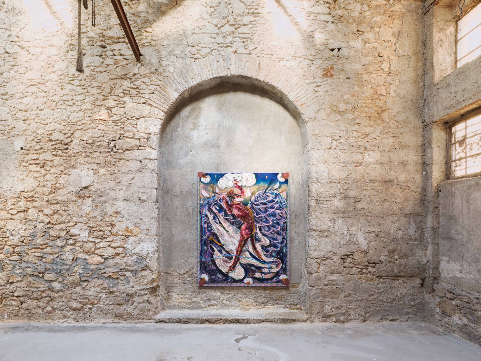 Installation view, Crociere Estive, Guglielmo Castelli, Sylvia Kouvali, Piraeus, 2026