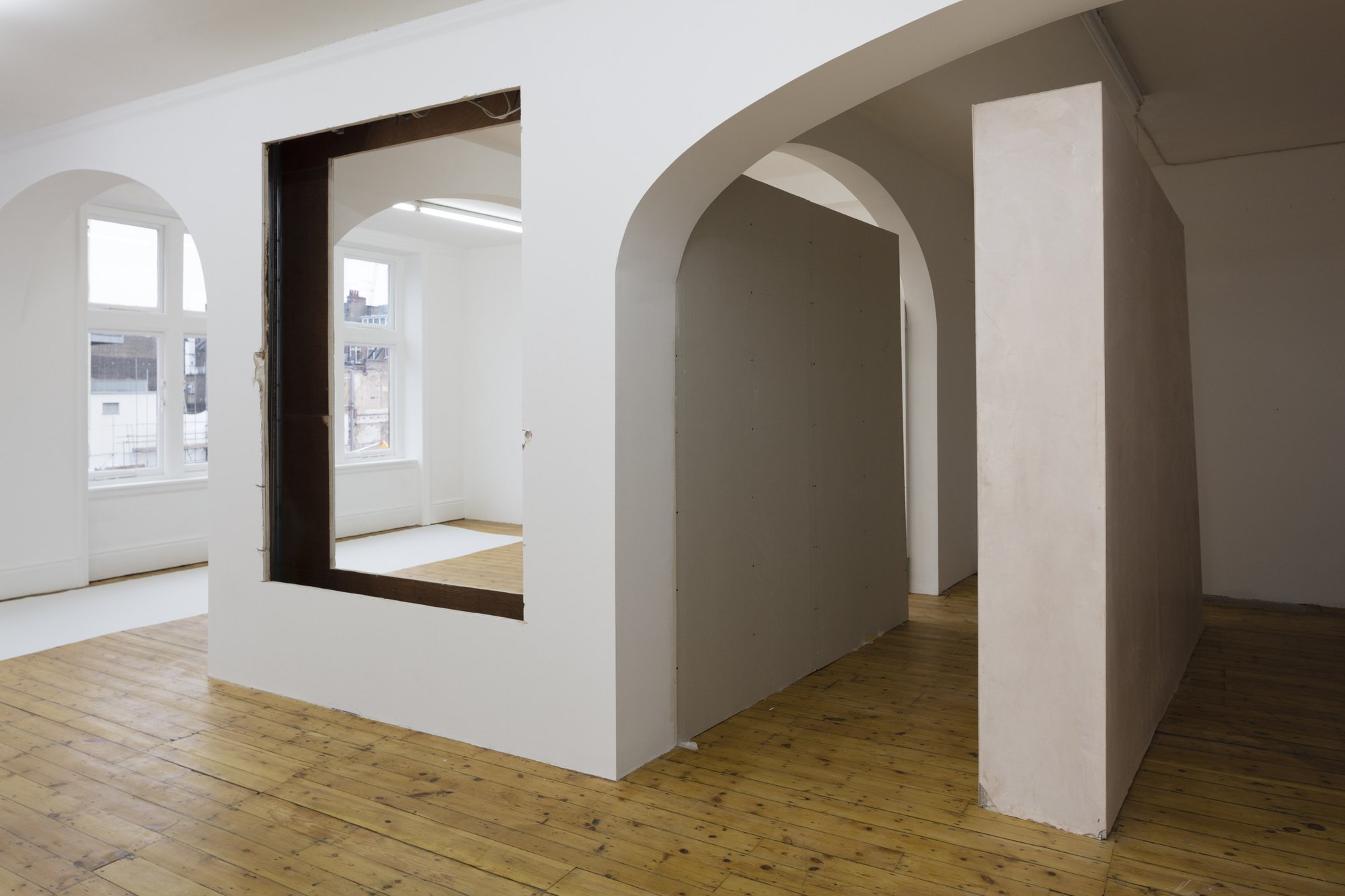 Installation view, David Douard, BLOOD O’ US, Rodeo, London, 2017