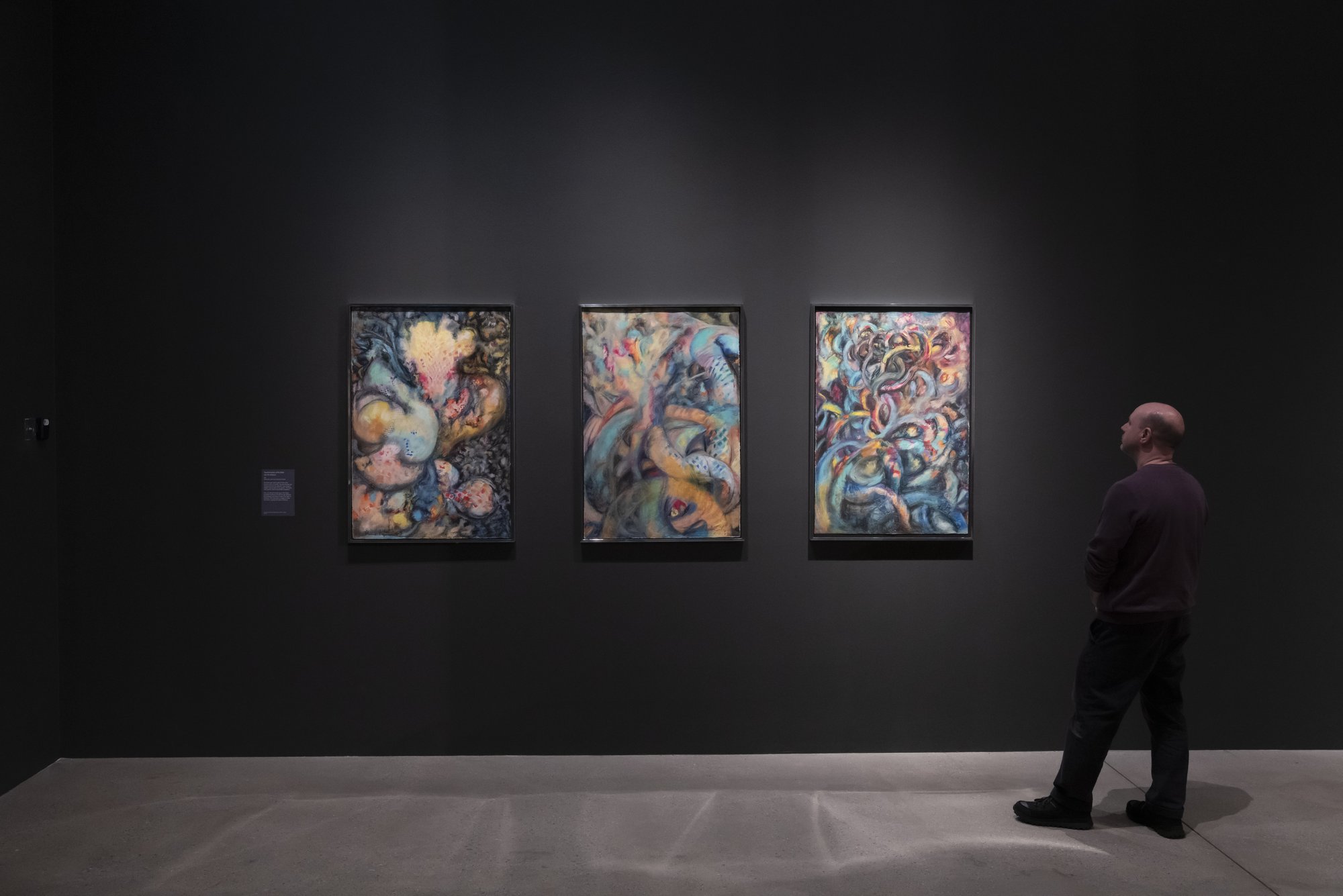 Installation view, Liliane Lijn: Arise Alive, Tate St Ives, St Ives, 2025