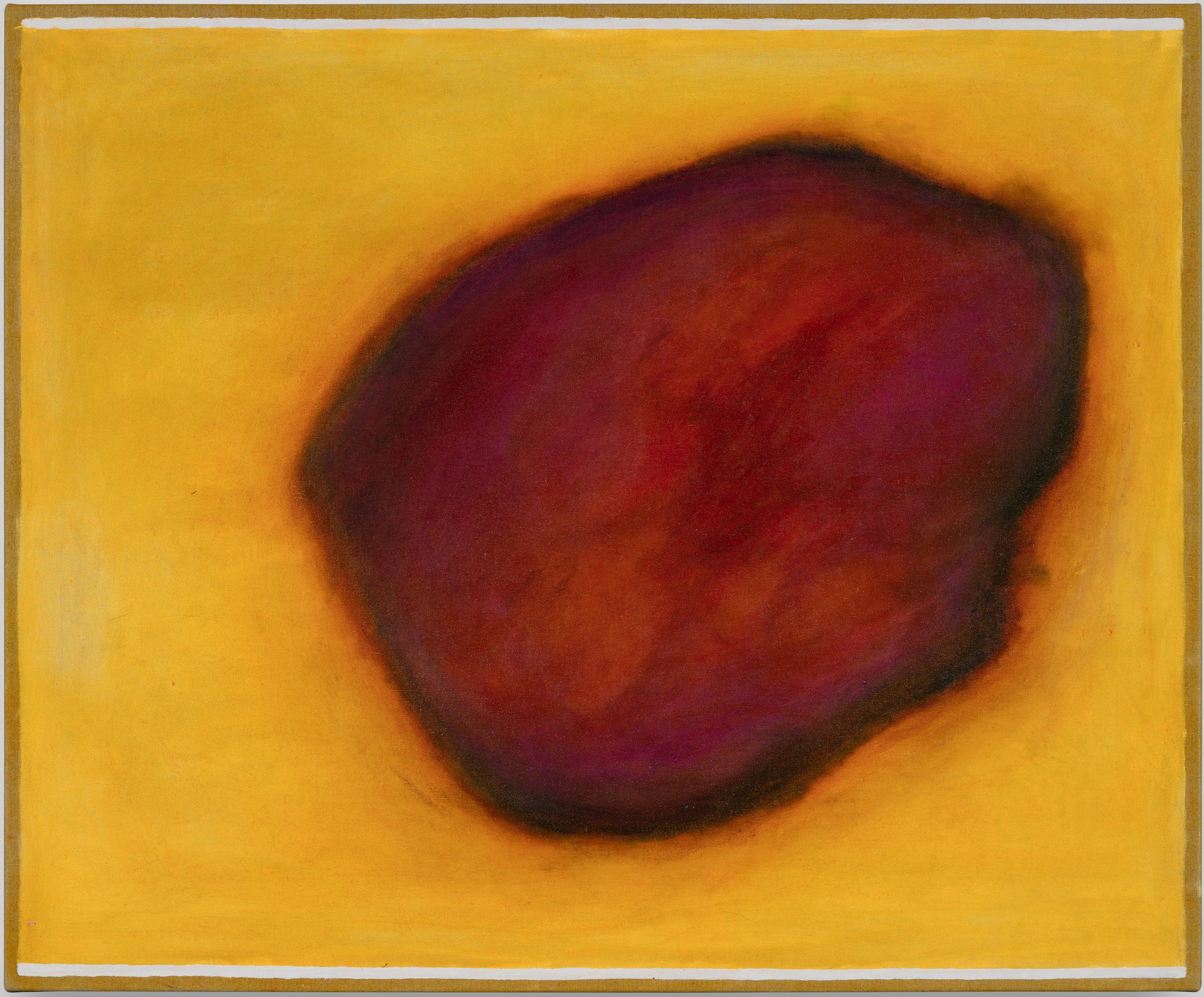 Leidy Churchman, The Between is Ringing (Great Wound), oil on linen, 71.5 x 86.5 cm (28 1/8 x 34 in), 2020