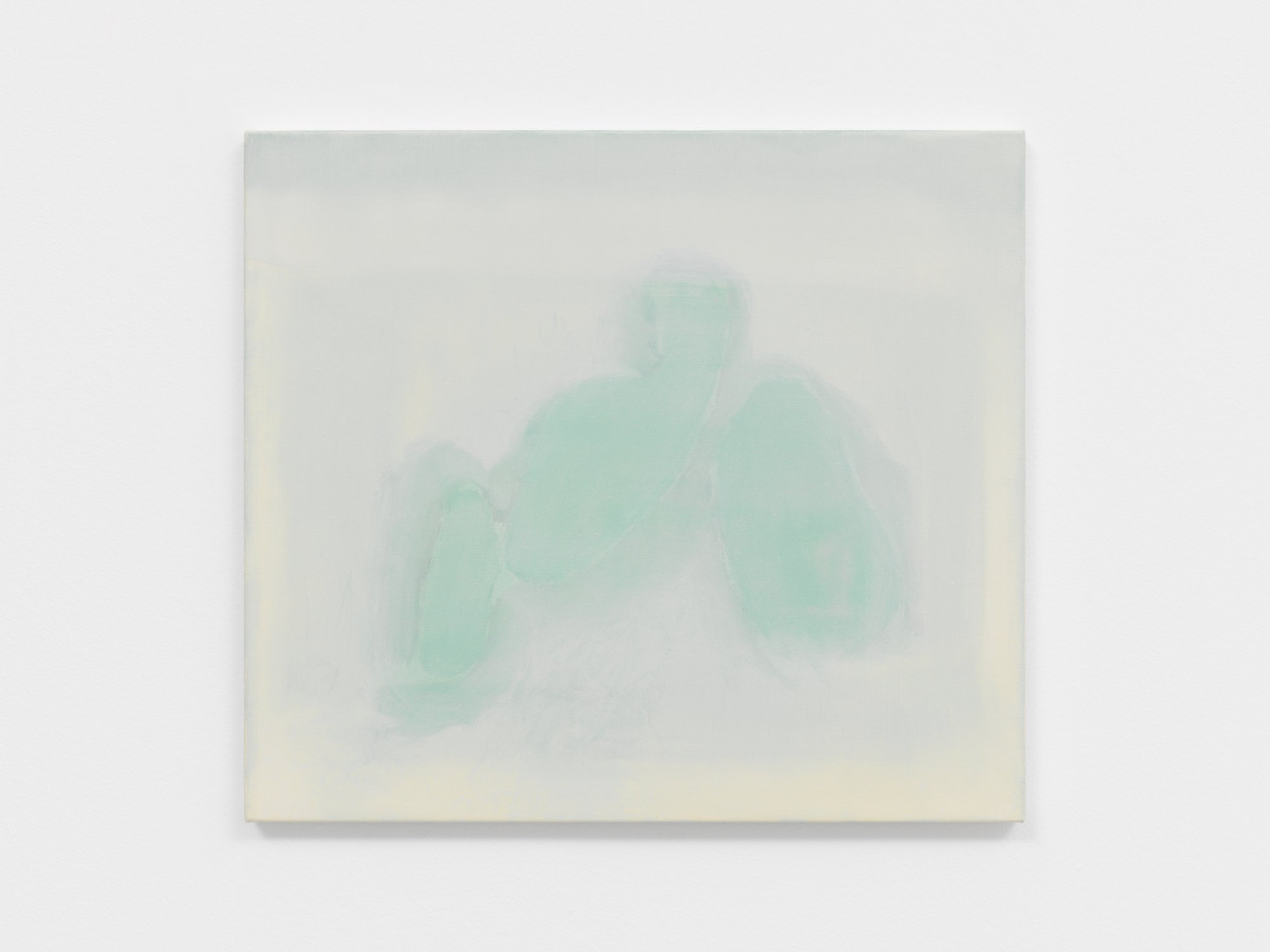 Ian Law, untitled, 2024/2025, oil on polyester, 40.6 x 45.7 x 1.6 cm
