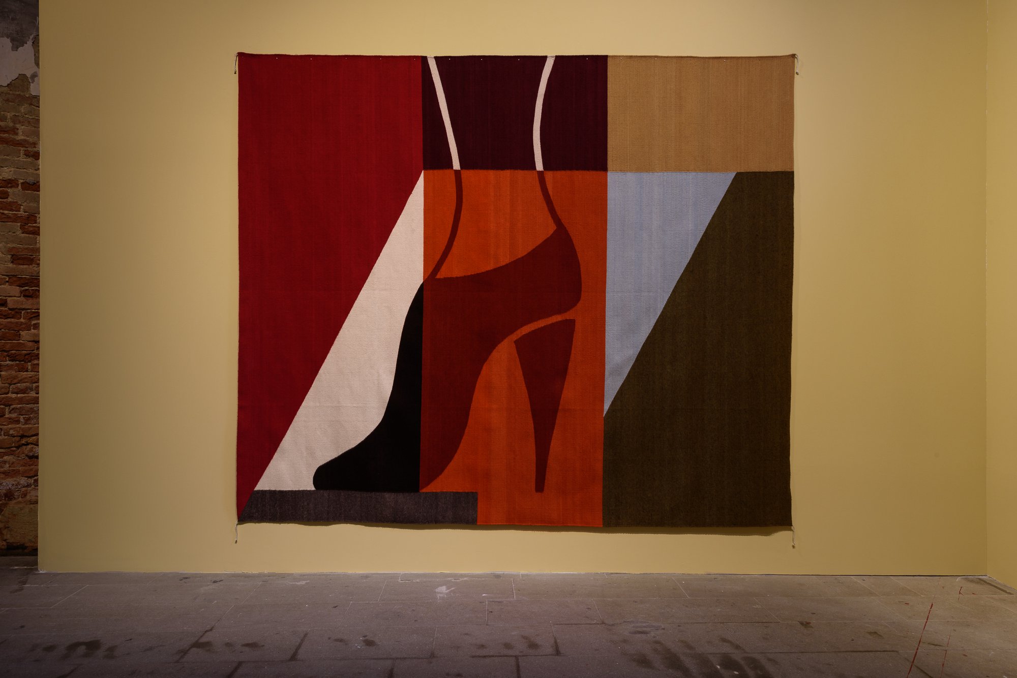 Ulrike Müller, Installation view, May You Live In Interesting Times, The 58th International Art Exhibition, La Biennale di Venezia, Arsenale, Venice, 2019
