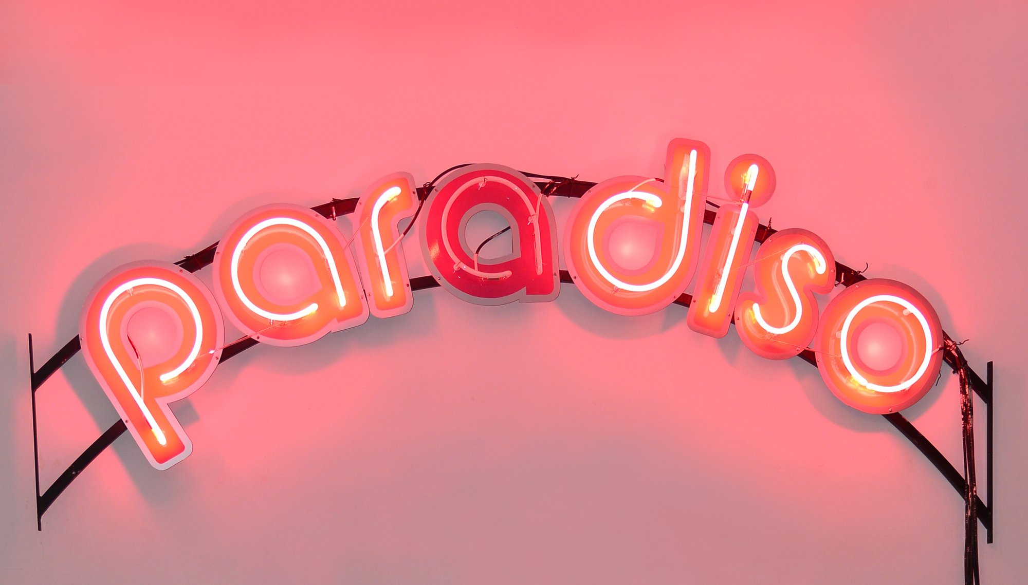 Angelos Papadimitriou, Paradiso, neon, 2014