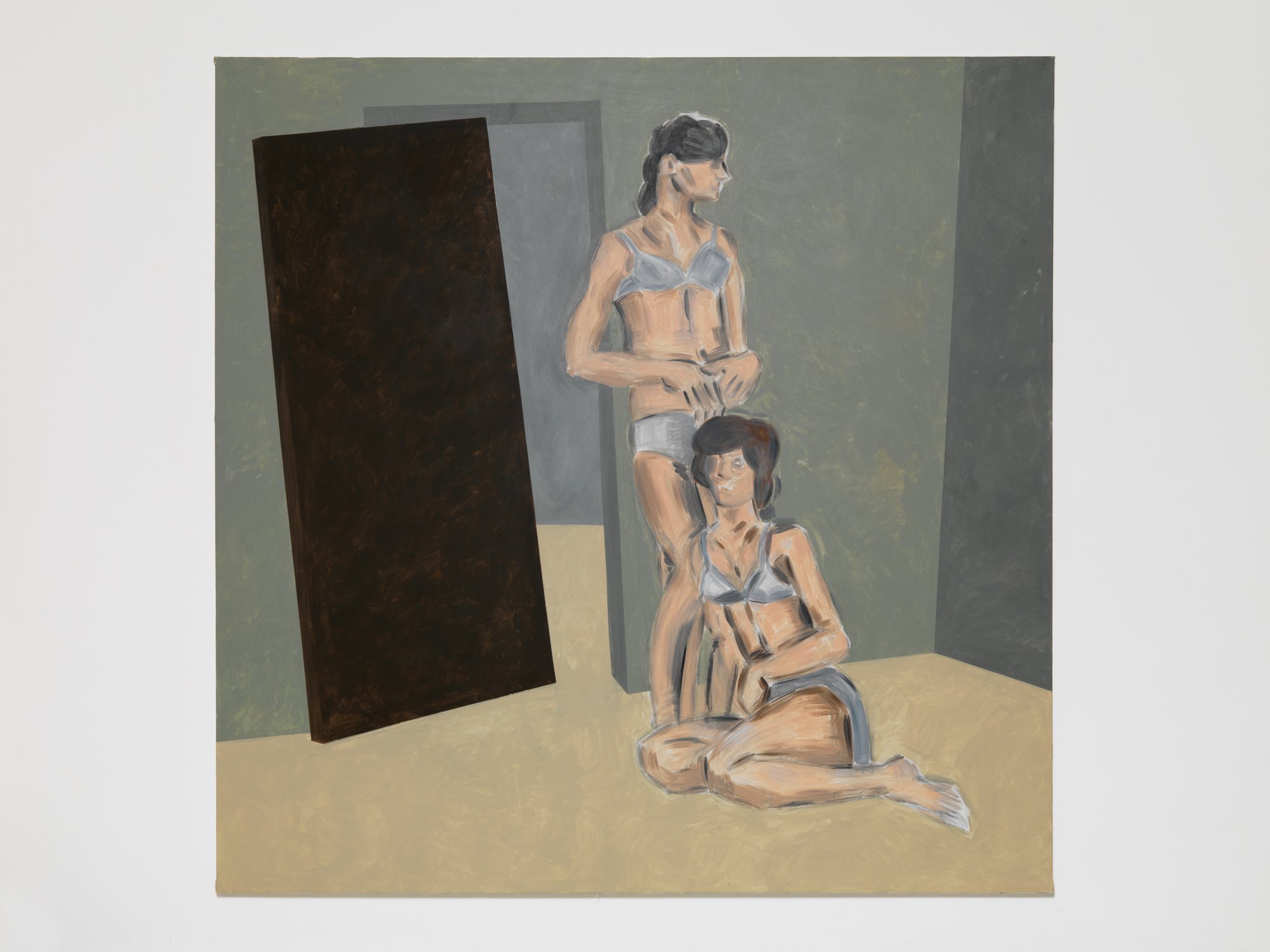 Apostolos Georgiou, Untitled, acrylic on canvas, 230 x 230 cm (90 1/2 x 90 1/2 in), 2021