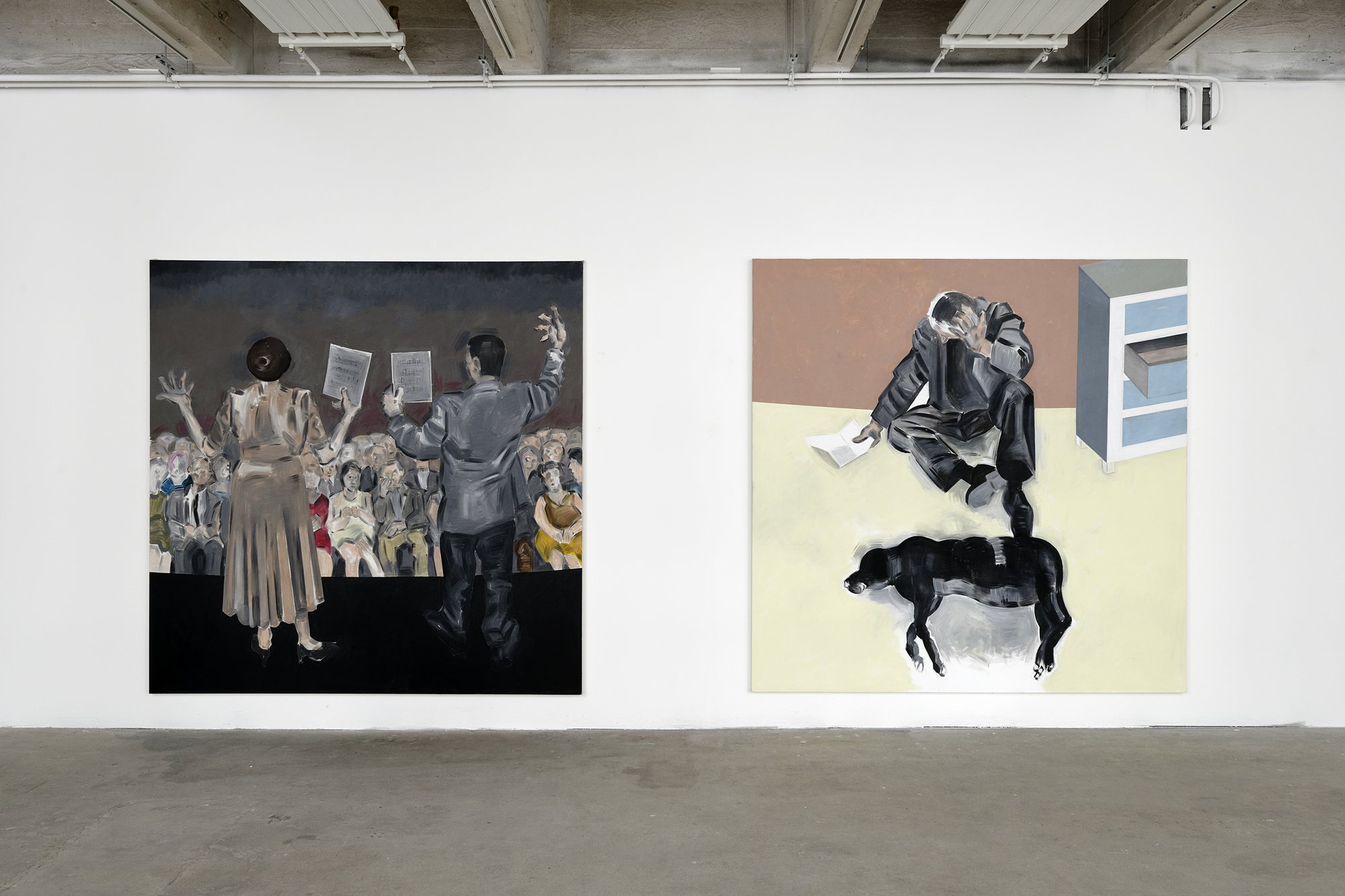 Apostolos Georgiou, Installation view, Hello Dog, Hello Sir!, Centre d’art contemporain Passerelle, Brest, 2020