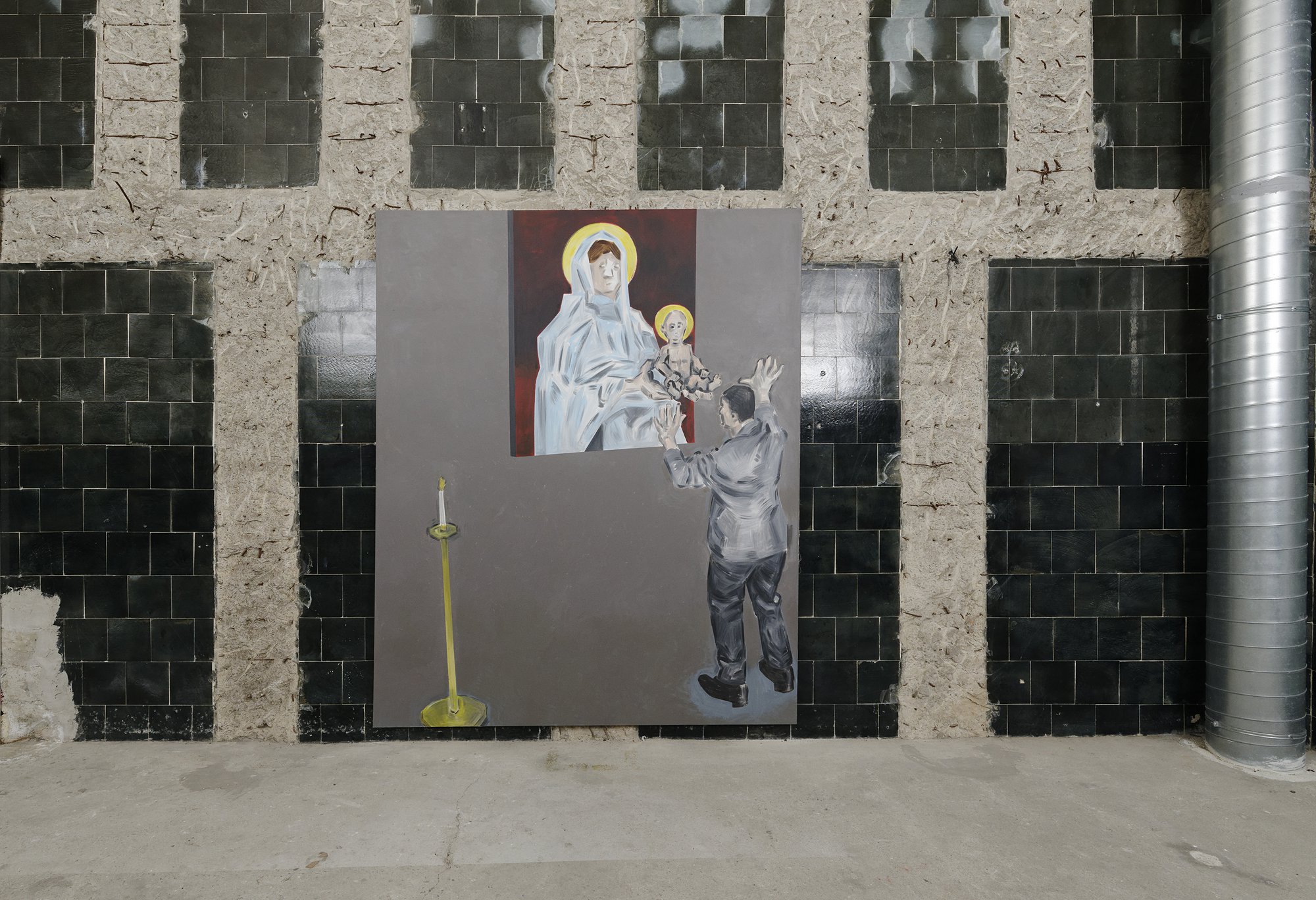 Apostolos Georgiou, Installation view, Hello Dog, Hello Sir!, Passerelle Centre d’art contemporain, Brest, 2020