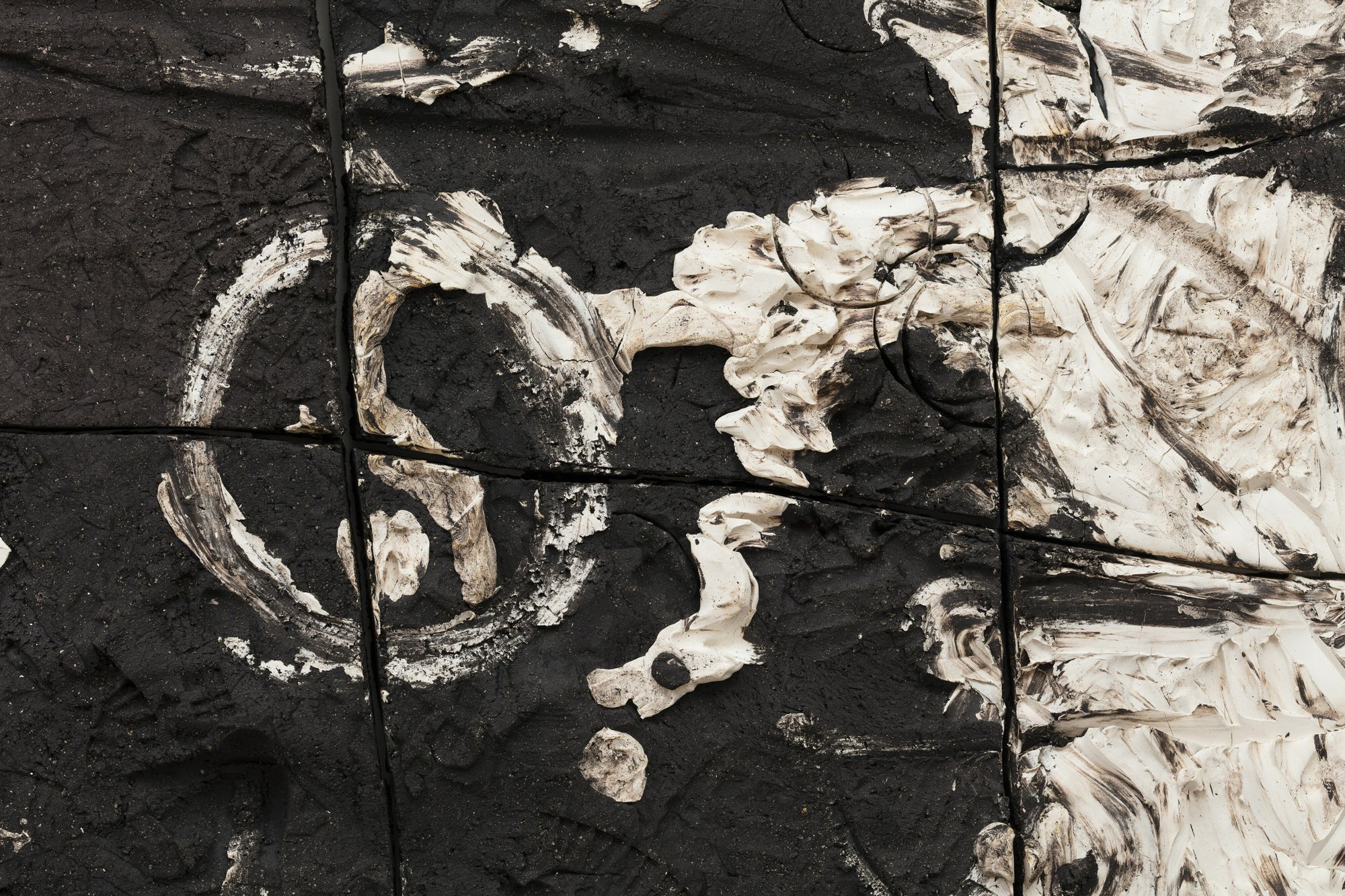 CCC, CULTURAL CAPITAL COOPERATIVE OBJECT #1, detail, ceramic relief, mixed clay, 2016