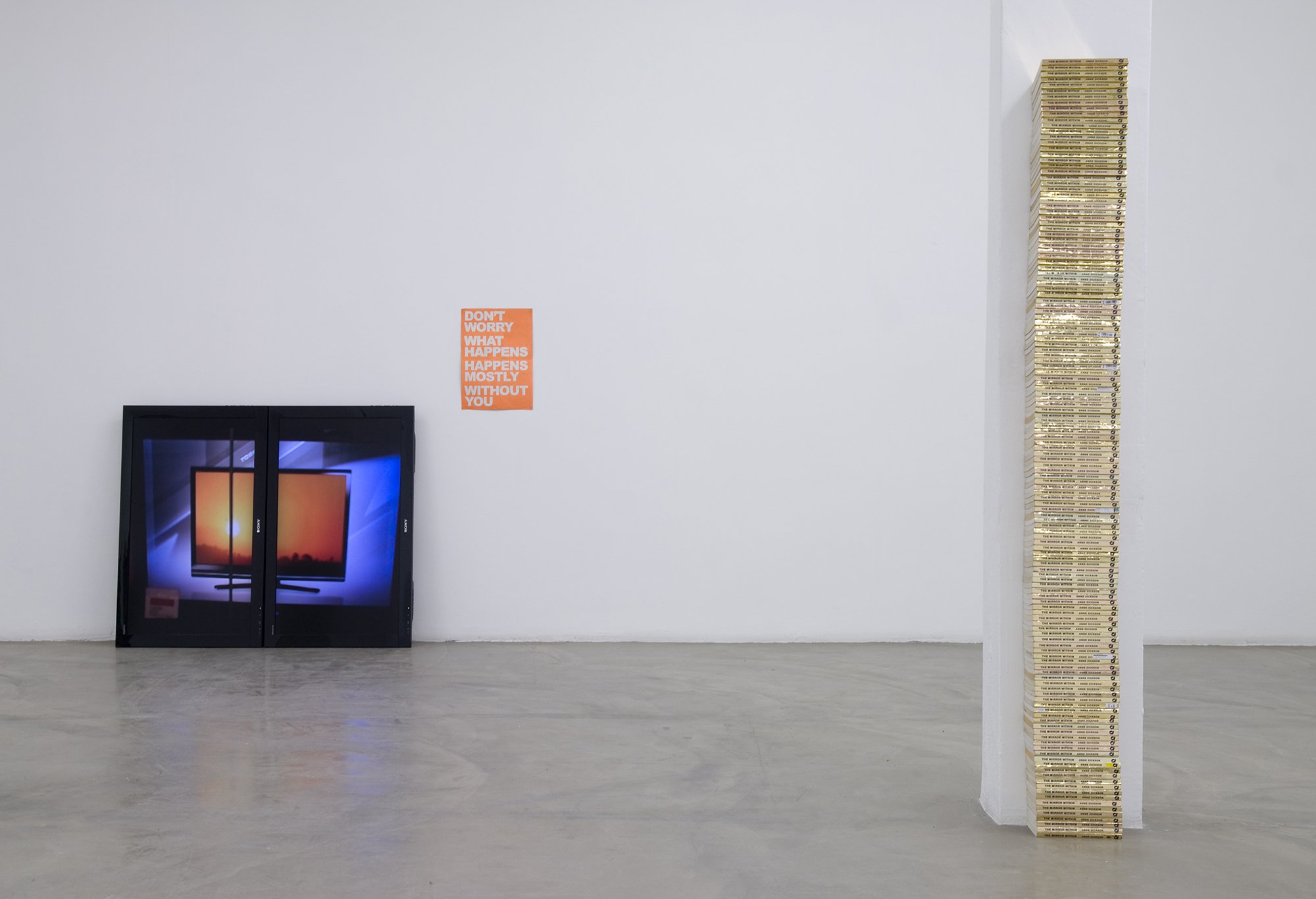 Installation view, James Richards, James Richards, Rodeo, Istanbul, 2011