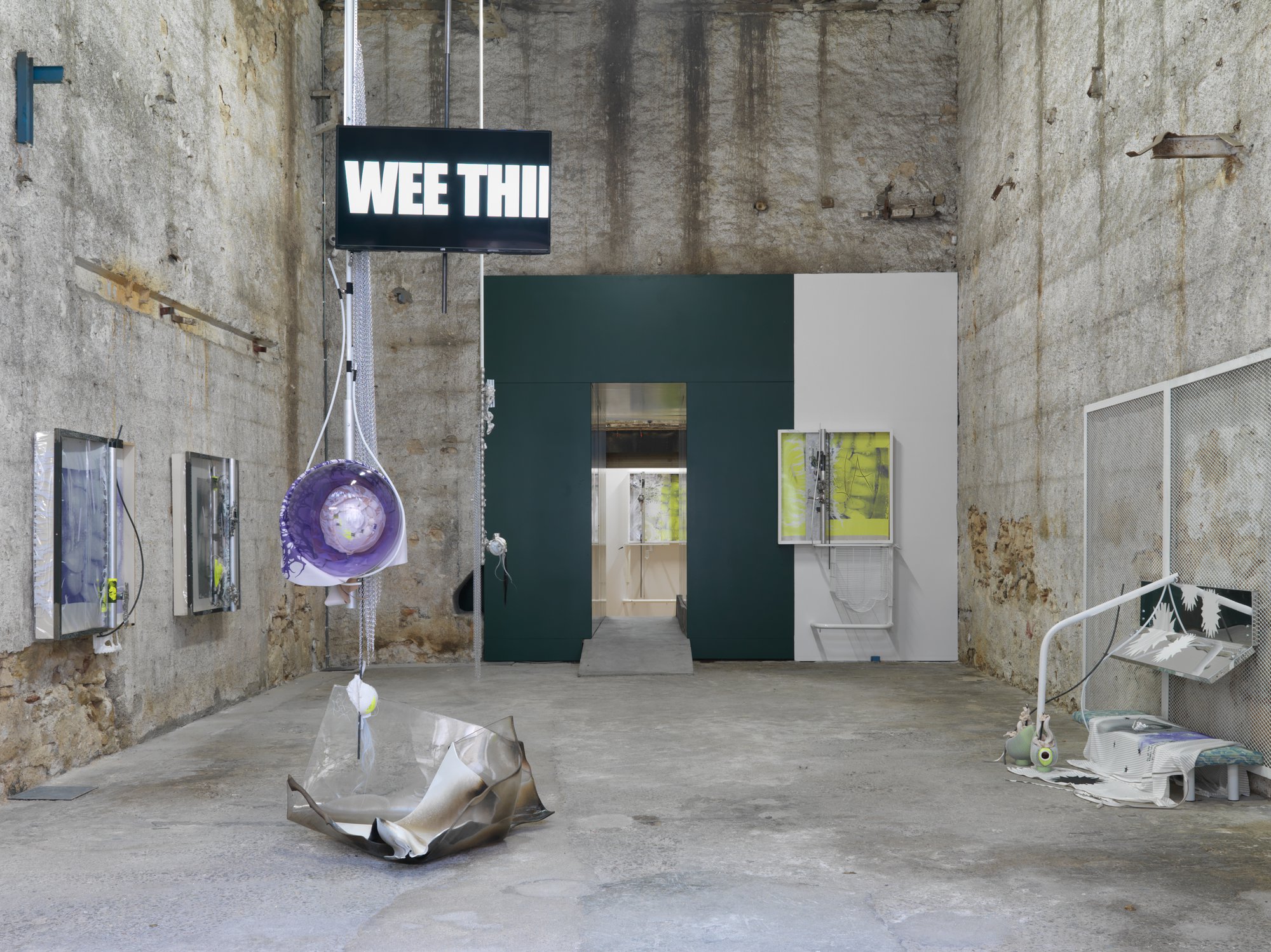 Installation view, David Douard, O&#x27; thee lil&#x27;, Rodeo, Piraeus, 2021