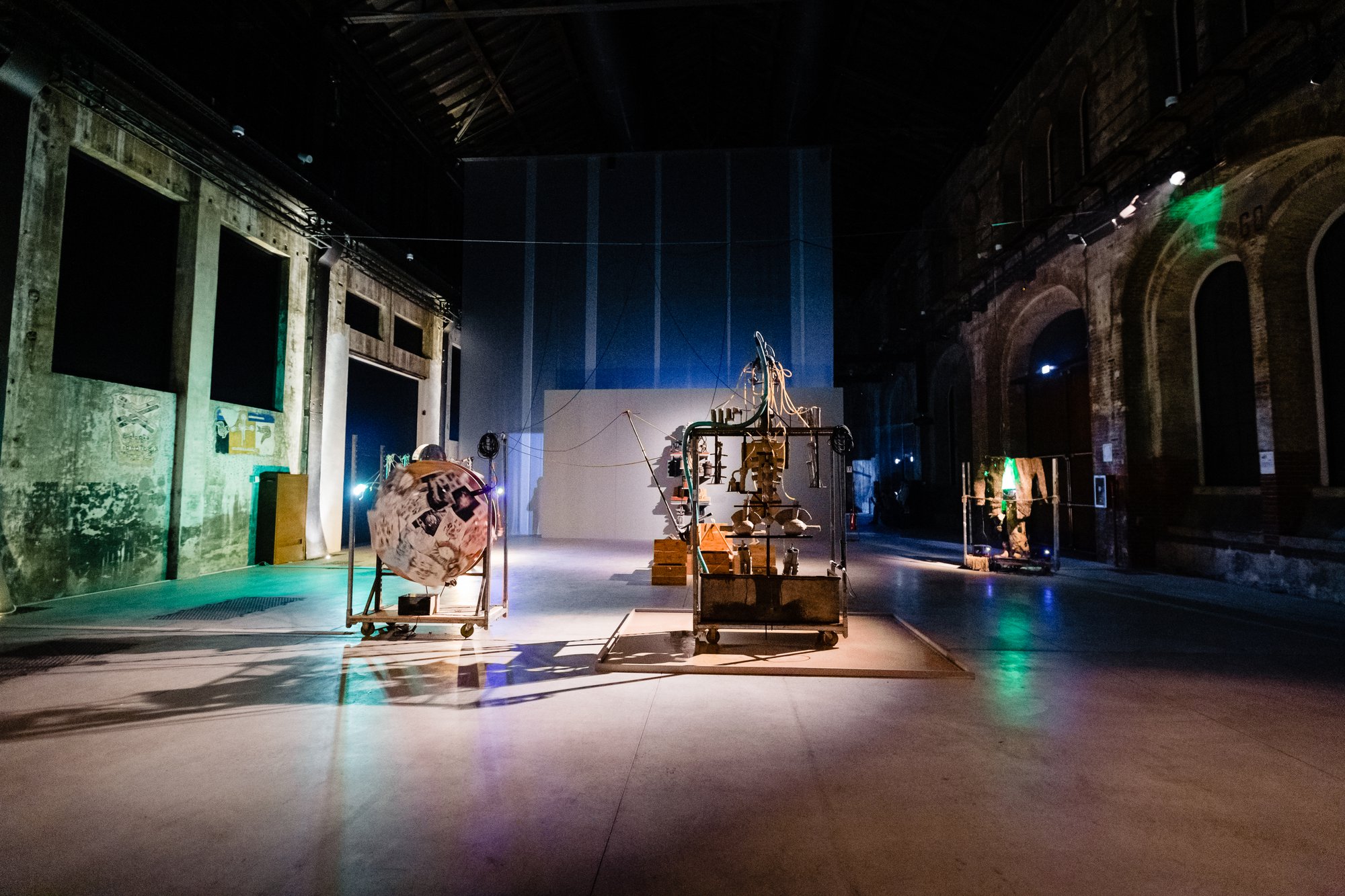 Tamara Henderson, Installation view, Womb Life, Biennale de l&#x27;Ιmage en Mouvement 2018, Centre d’Art Contemporain Genève, Geneva, 2018
