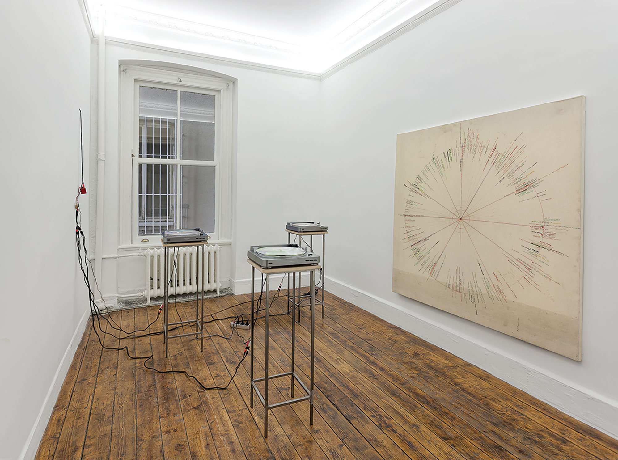 Installation view, Records, Rodeo, Istanbul, 2013
