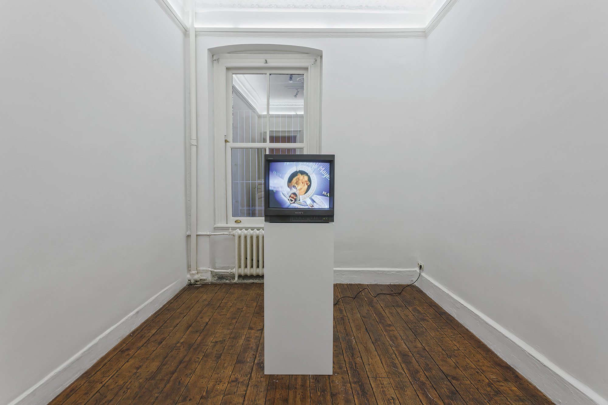 James Richards, Practice Theory, single channel video, sound, 2 min. 18 sec., 2006. Installation view, The Screens, Rodeo, Istanbul, 2013