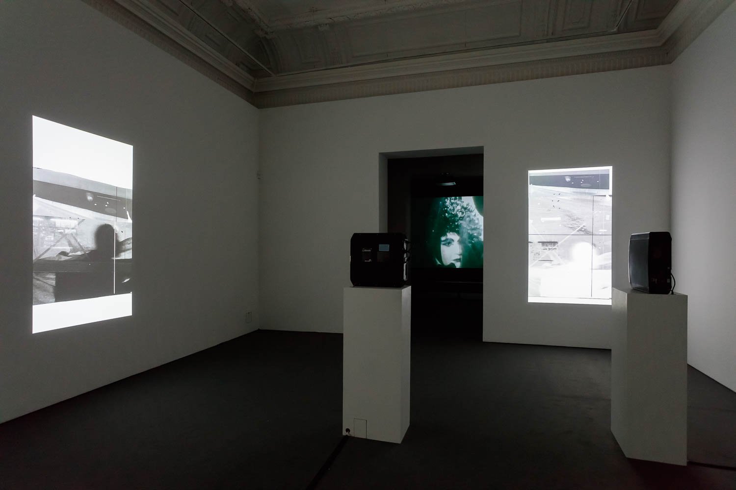 Installation view, James Richards, Requests and Antisongs, Institute of Contemporary Art, London, 2016