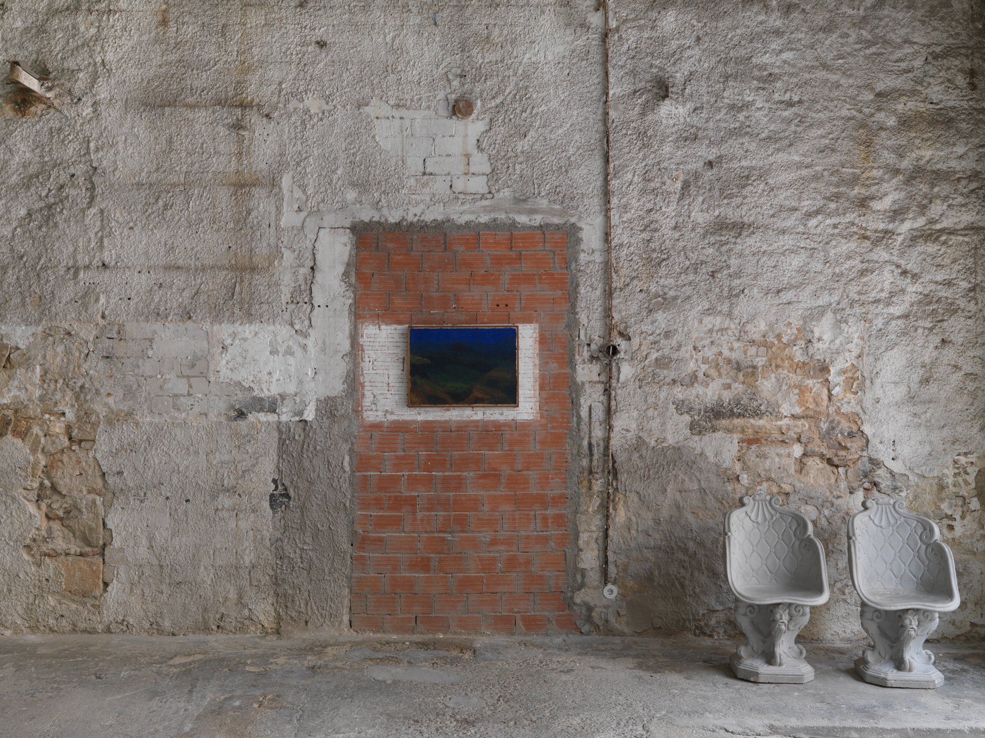 Installation view, Yiannis Maniatakos, The Sea Said Yes, Rodeo, Piraeus, 2023.