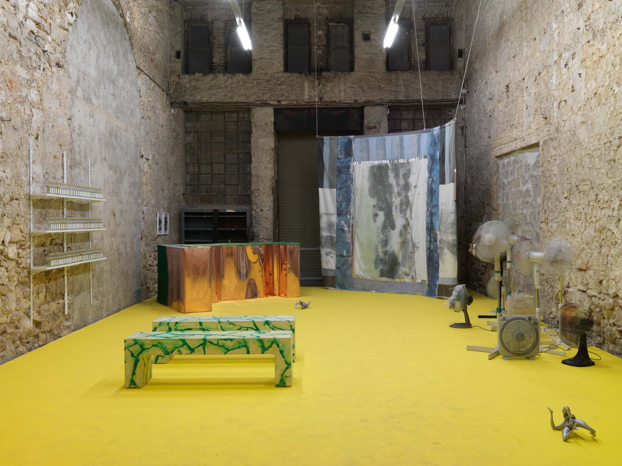 Installation view, anabasis*, Rodeo, Piraeus, 2022