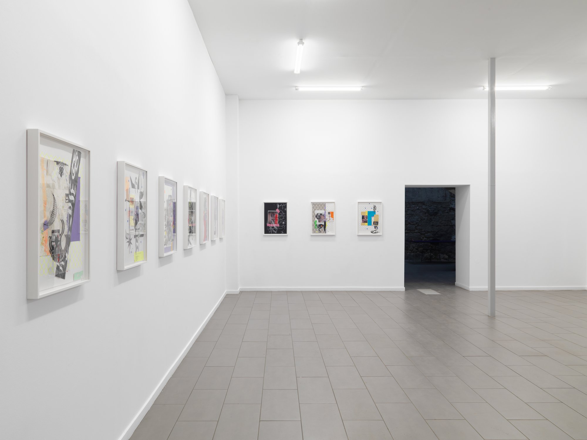 Installation view, David Douard, aura vamp’block’r, Rodeo, Piraeus, 2024