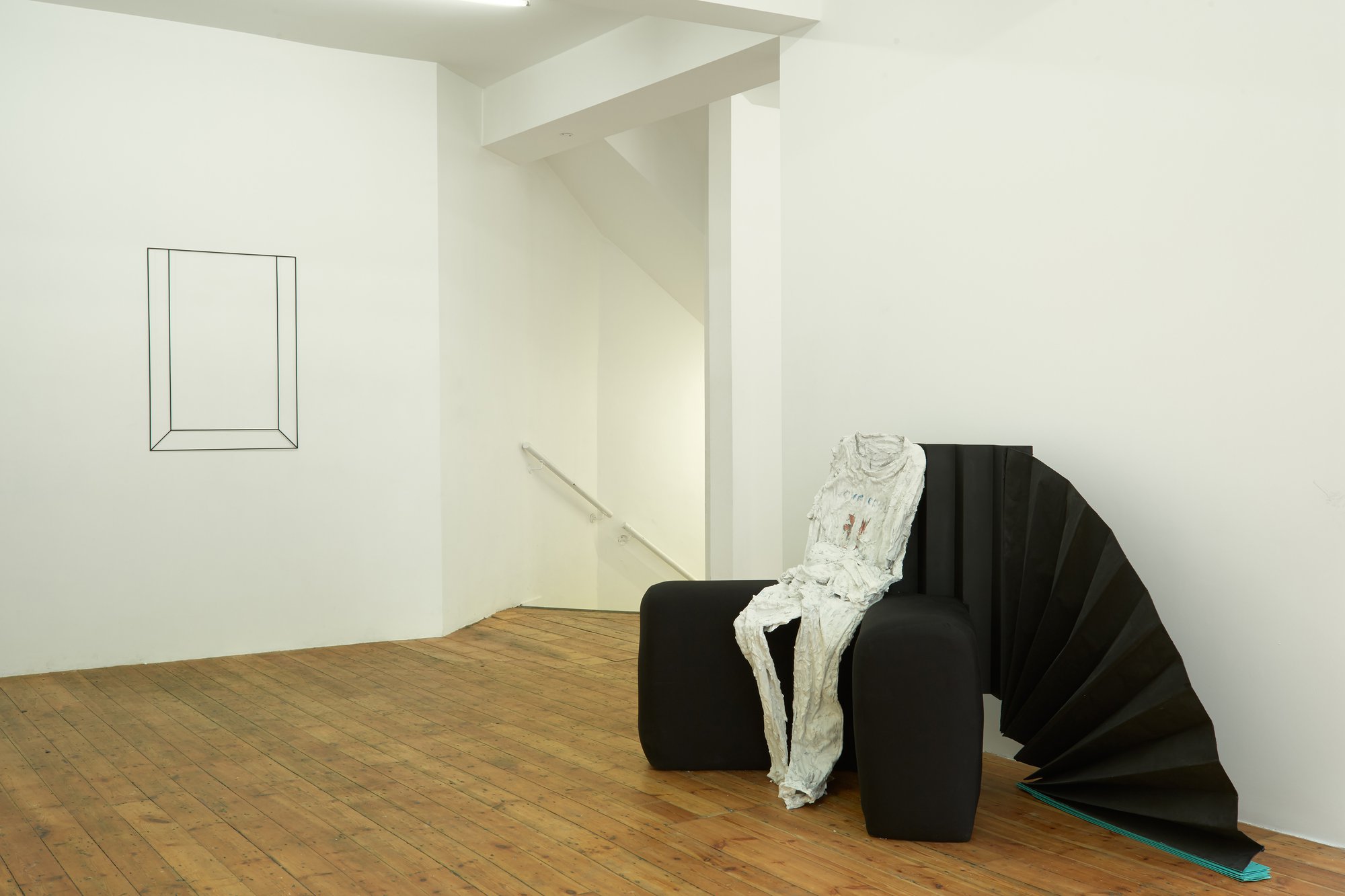Installation view, The Chicken and The Egg, The Chicken, Rodeo, London, 2015