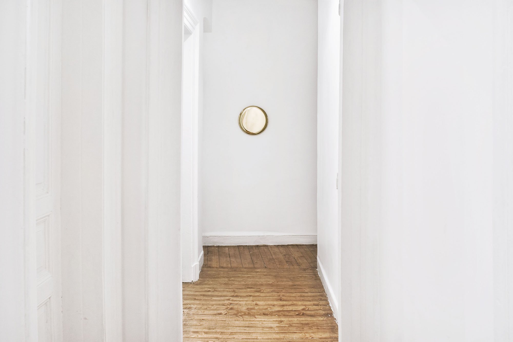 Michael Anastassiades, Mirror, polished metal, 39 cm (15 3/8 in. dia.)