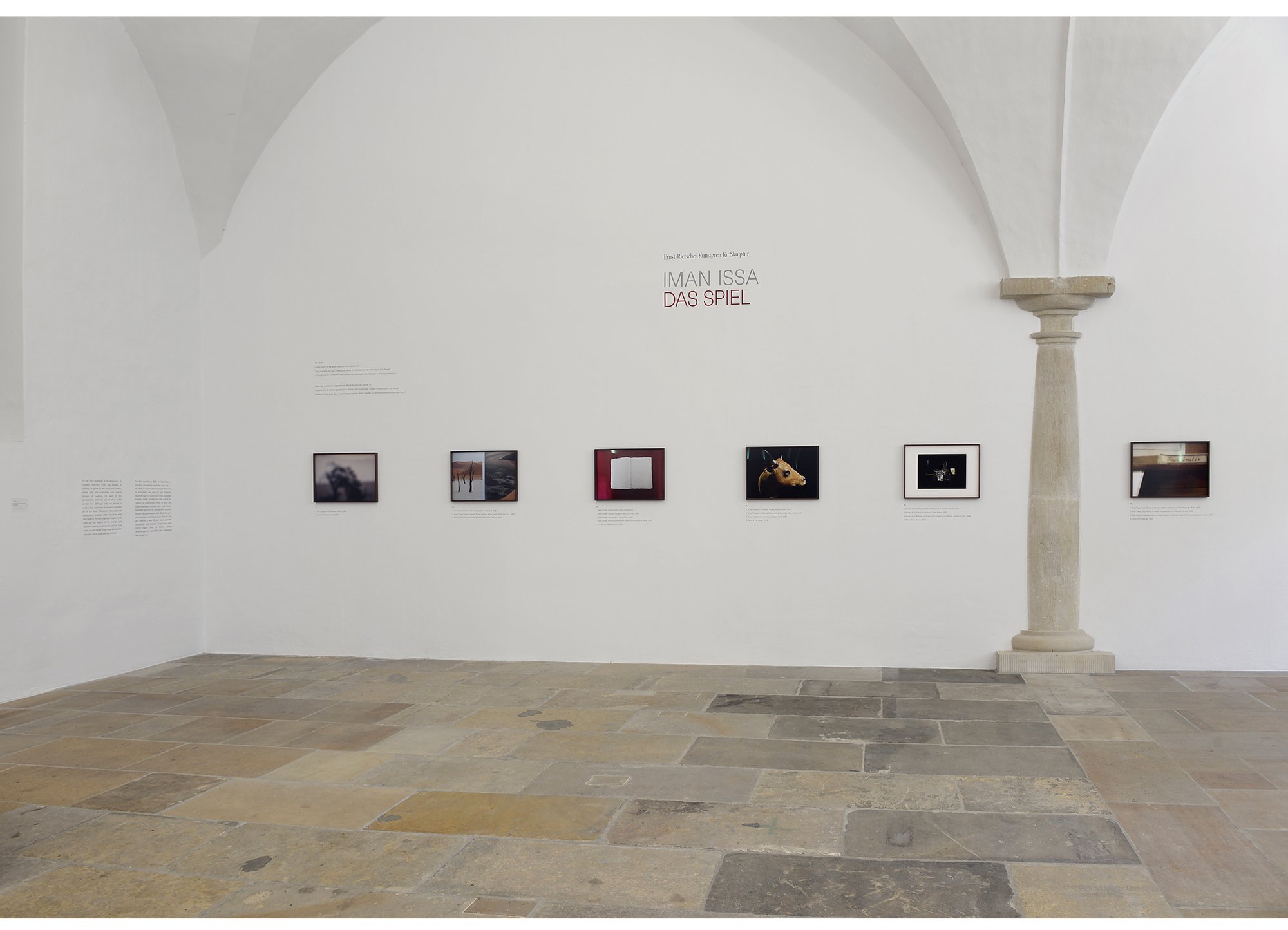 Iman Issa, installation view, Das Spiel, Staatliche Kunstsammlungen Dresden, 2025
