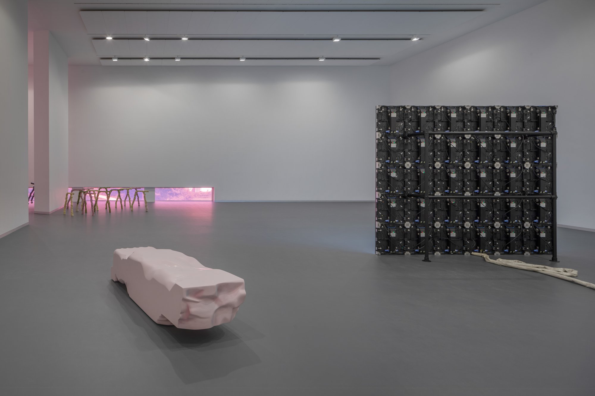 Shahryar Nashat, Installation view, Shahryar Nashat: Start Begging, SMK, Copenhagen, 2019